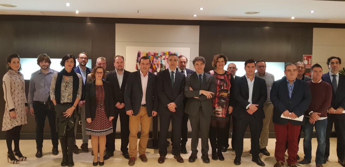 El secretario autonómico de Turisme Comunitat Valenciana, durante la asamblea del club de producto Introducing Castellón. - 