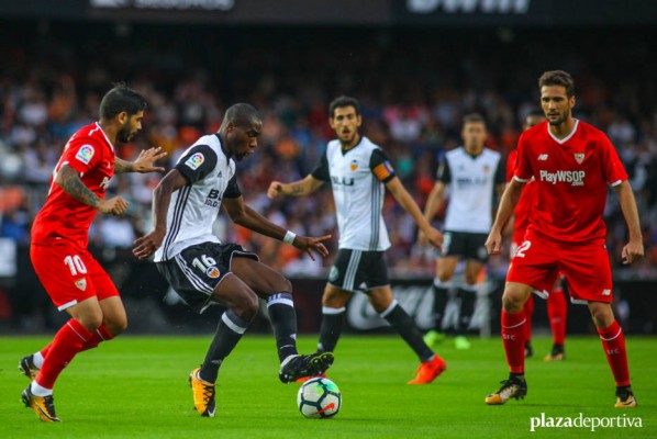 Cinco victorias locales y un empate en últimos Valencia-Sevilla

