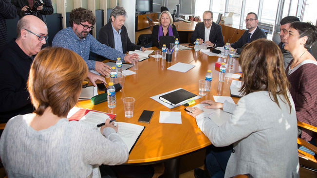 La Corporació Valenciana de Mitjans de Comunicació, reunida. - 