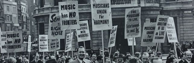 La Unió Estatal de Sindicats de Músics, Intèrprets i Compositors viatja fins al Menador 