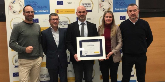 El Ayuntamiento de la Vall d’Uixó, medalla de plata en los premios nacionales de movilidad sostenible