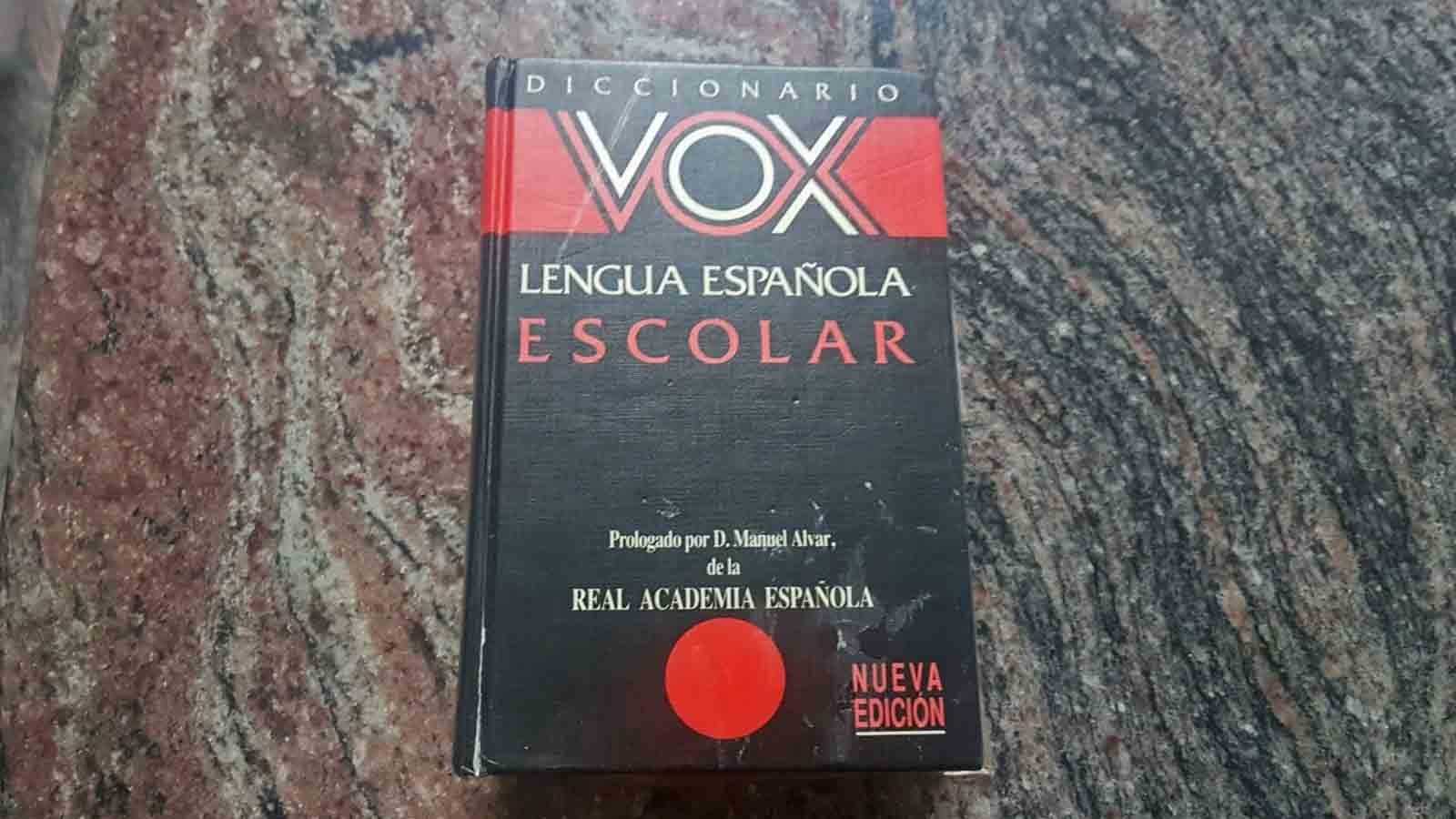 Los editores de diccionarios Vox admiten que les 