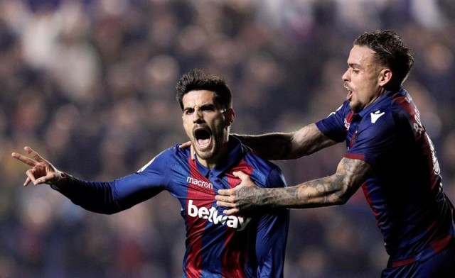 El Levante golea al Athletic y se mete en Europa