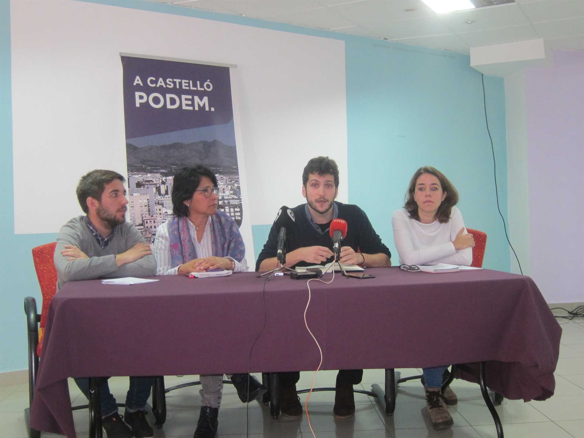 Podemos aspira a presentar candidatura en 20 municipios de la provincia de Castellón en 2019