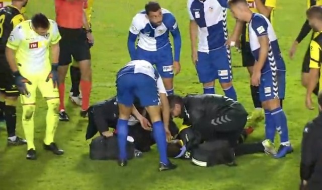 Pablo Íñiguez pasará la noche en observación en una clínica de Sabadell