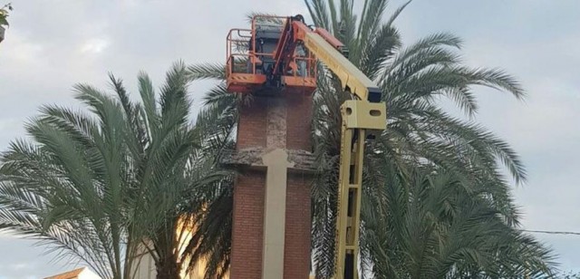 El juzgado abre una investigación a la alcaldesa de la Vall d'Uixó por el derribo de la cruz de La Paz