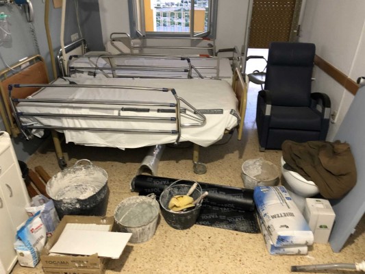 CSIF ve falta de previsión en las obras del Hospital La Magdalena que causan 