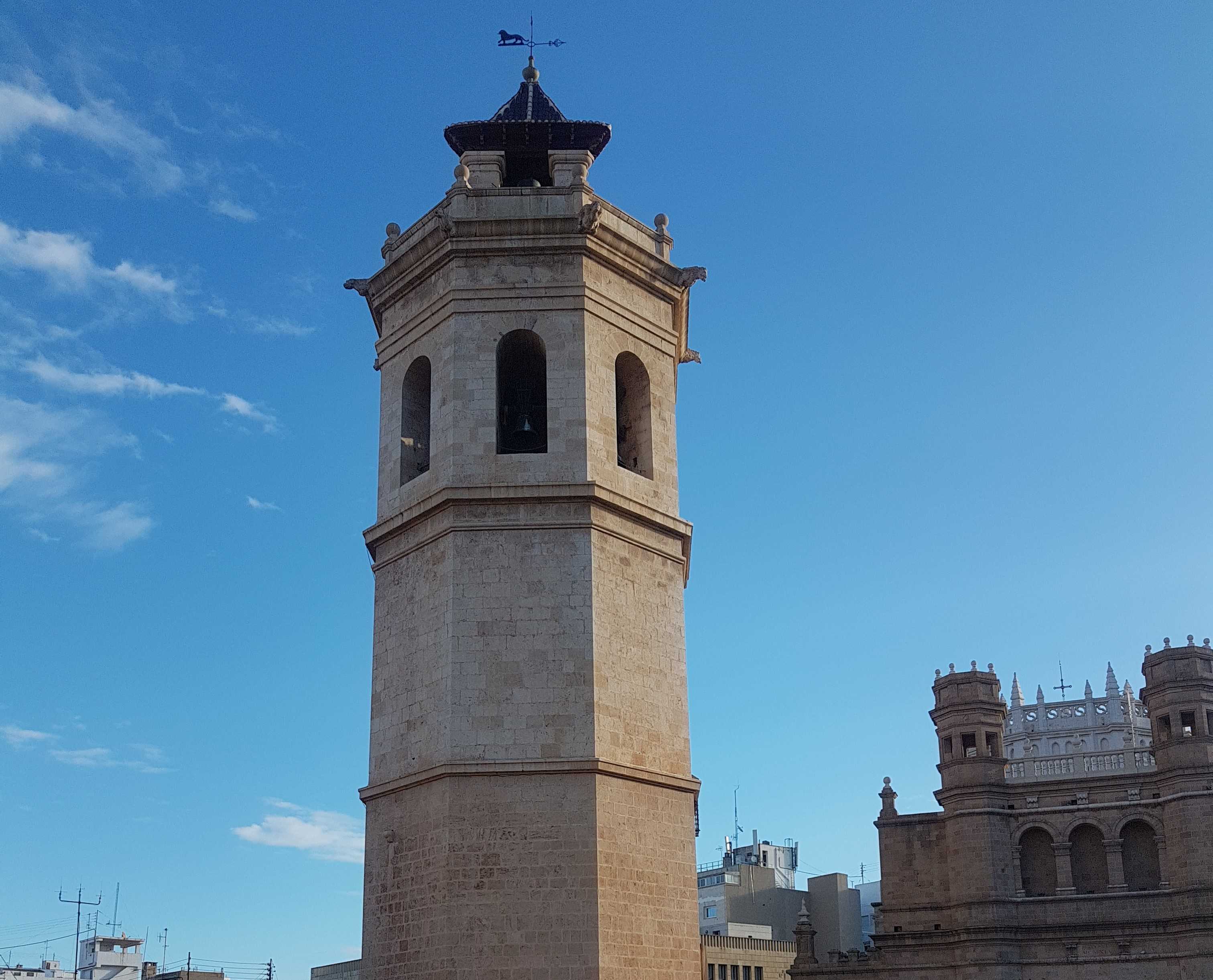 La campana Tàfol del Fadrí de Castelló, declarada Bé Moble d'Interés Cultural
