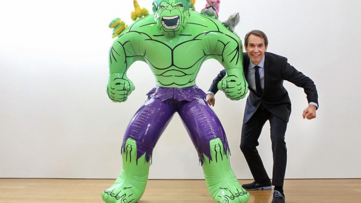 'Hulk', de Jeff Koons. - 