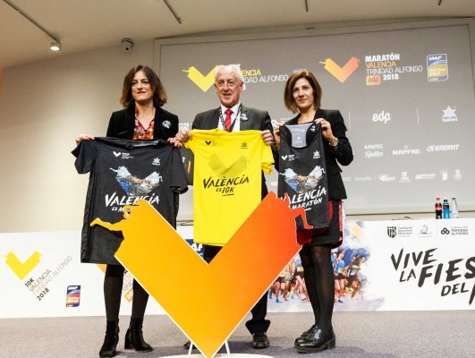 Maratón Valencia inicia ‘La Fiesta del Maratón’
celebrando su récord de inscritos e internacionalidad