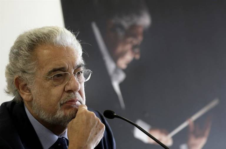 Abbado cede el podio de Les Arts a Plácido Domingo en su 75 aniversario