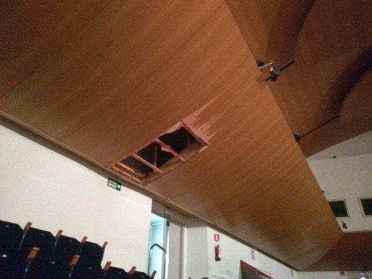 La Sala Iturbi del Palau de la Música de València retoma su programación tras los desprendimientos