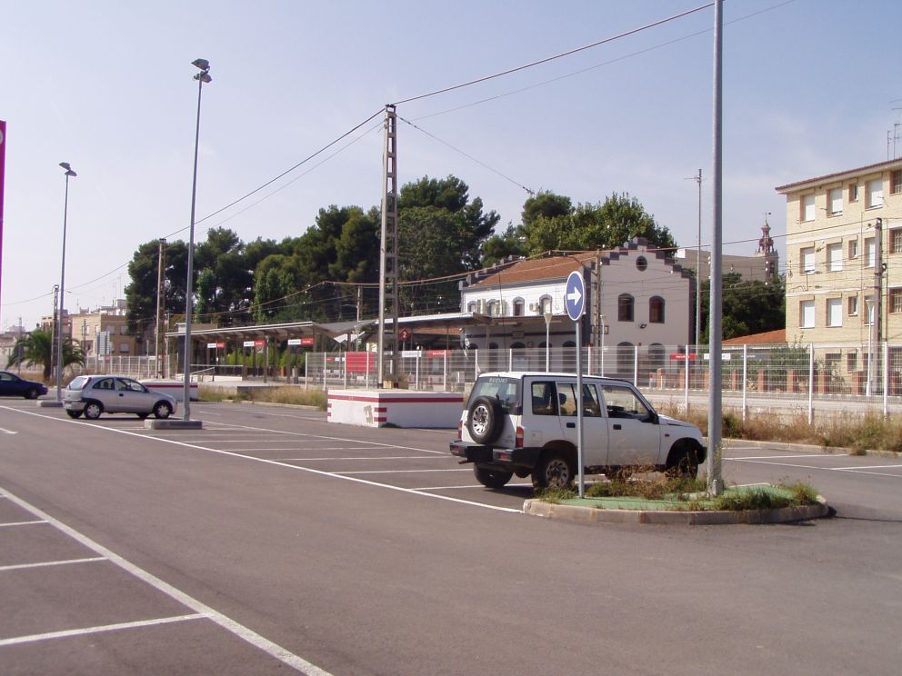 La estación de Cercanías de Nules-La Vilavella estrena un nuevo aparcamiento con 276 plazas