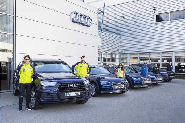 Audi, con los deportes de invierno españoles