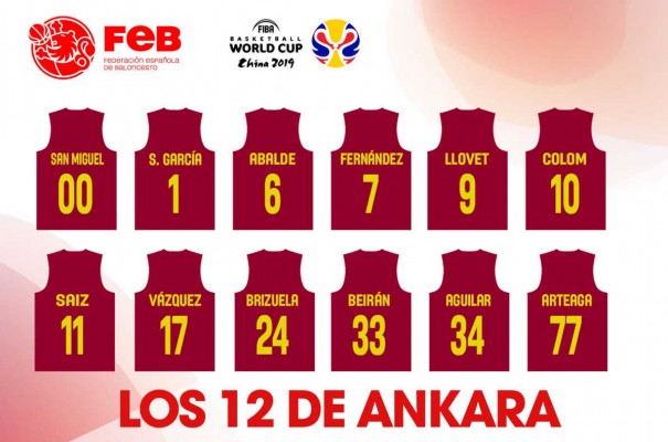 Abalde y Sergi García entran en la lista de 12 jugadores de Scariolo para Turquía