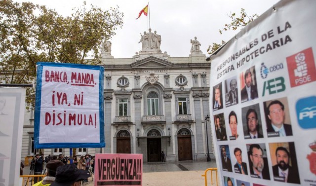 Doce jueces del Tribunal Supremo se oponen por escrito a la sentencia de las hipotecas
