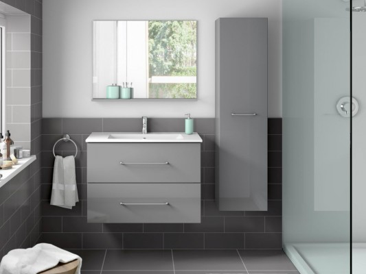 La valenciana Royo lanza un mueble de baño que se monta sin tornillos ni herramientas