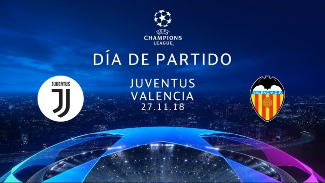 Sigue en directo el Juventus - Valencia CF