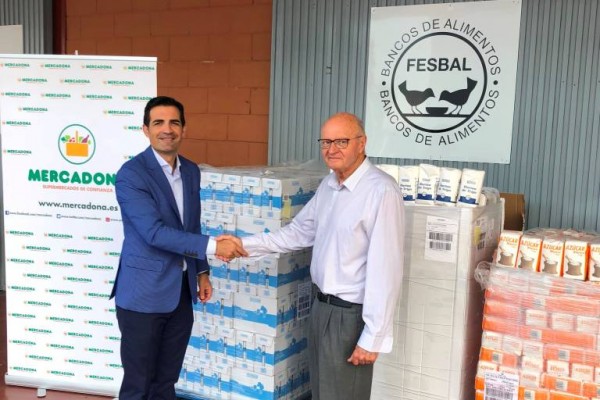 Mercadona vuelve a colaborar en la Gran Recogida  del Banco de Alimentos de Alicante
