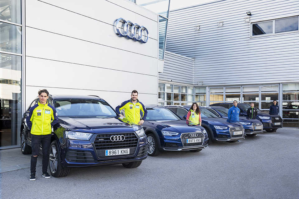 Audi, con los deportes de invierno españoles