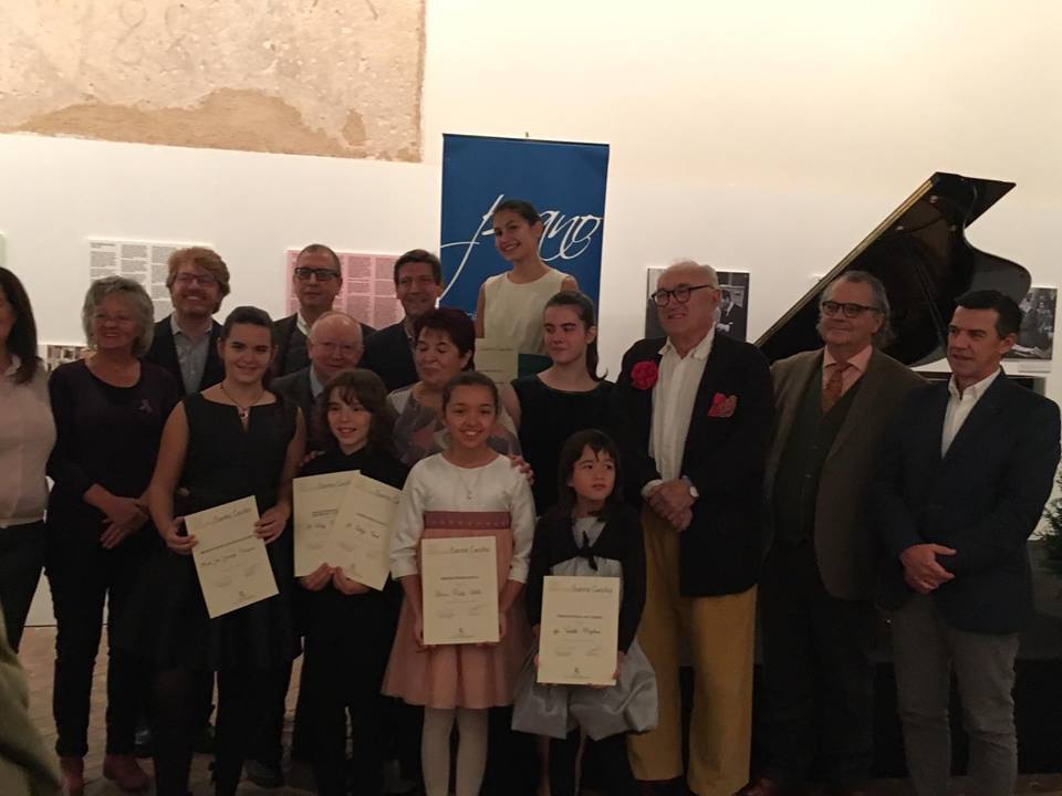 La pianista de Altura María José Járrega, reconocida en los premios de la Fundación Don Juan de Borbón