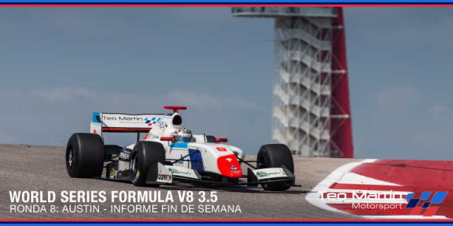 Segundo puesto para Teo Martín Motorsport en Austin