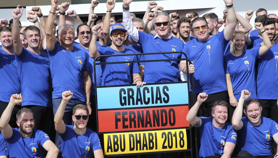 Alonso se despide de la F1 a la espera de que sea un 