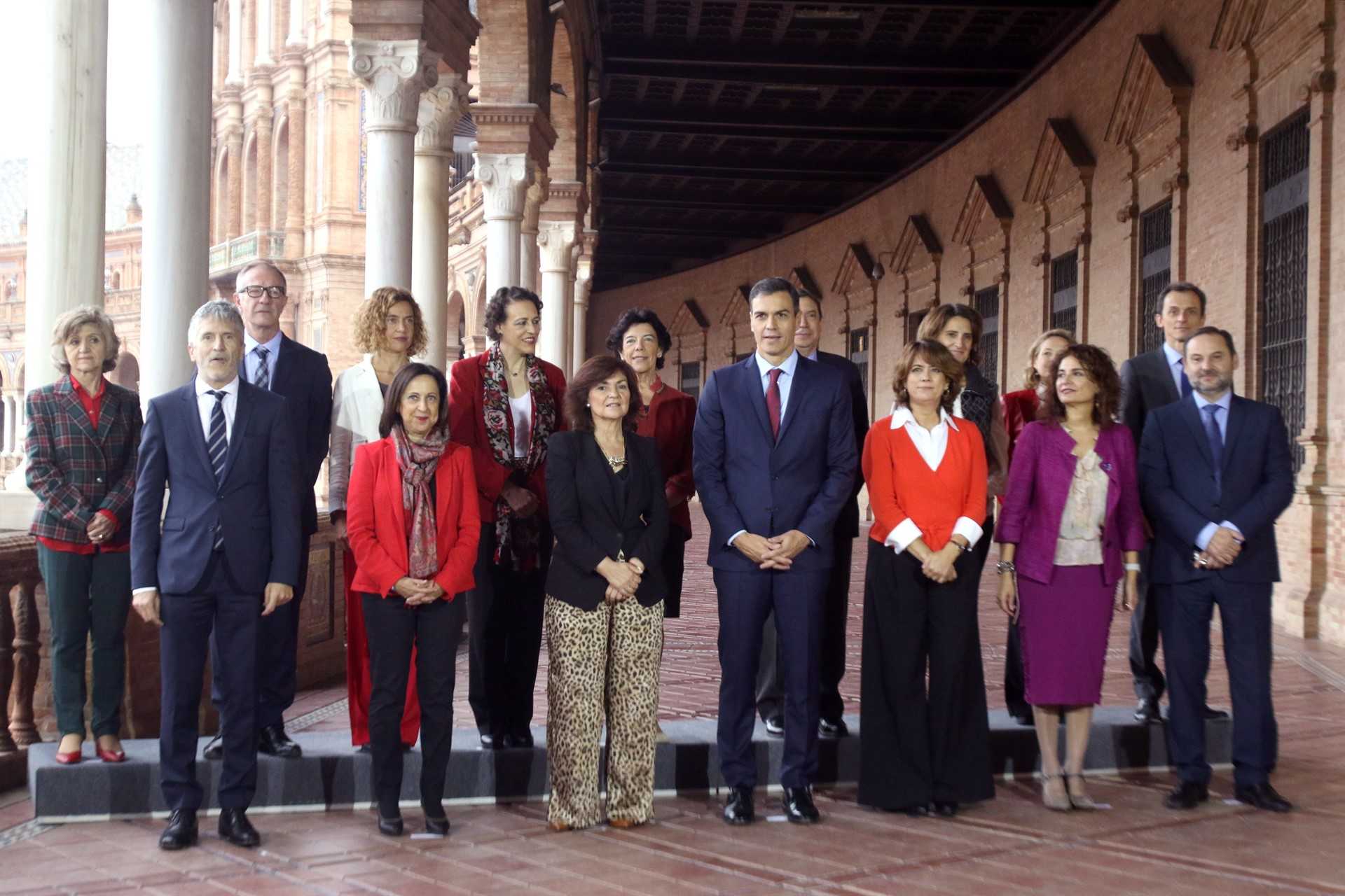 Sánchez aumenta un 12,4% sus altos cargos con la ampliación de su Gobierno: de 217 a 244