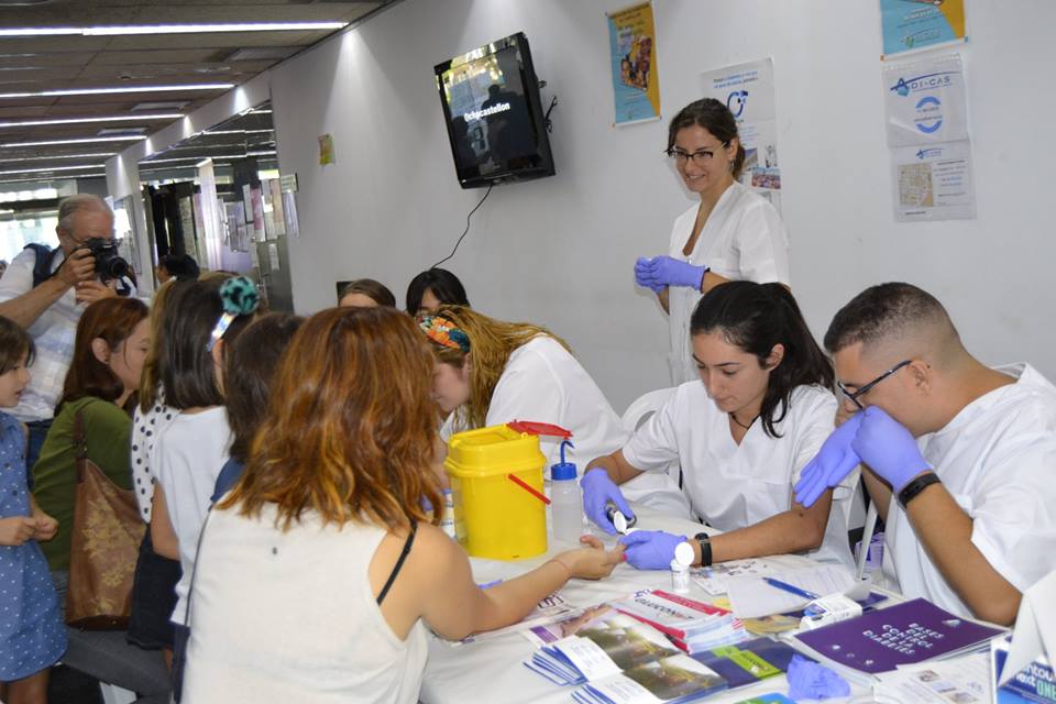 Parte del personal del Hospital Provincial, durante una jornada de puertas abiertas. - 