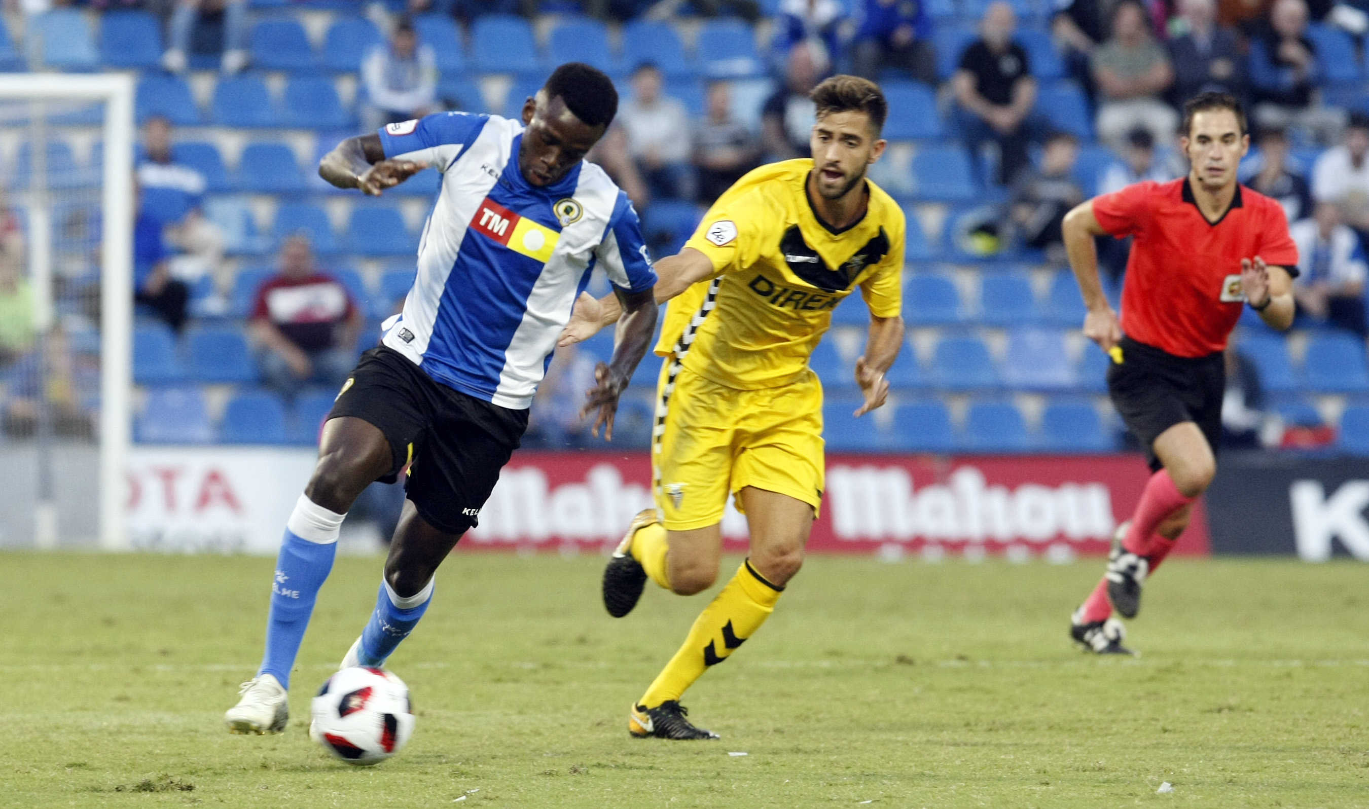 Tres puntos, por favor