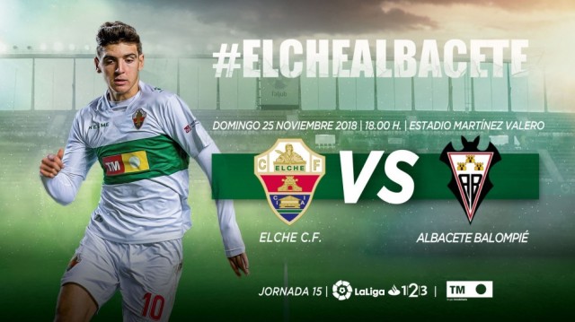 El Elche busca escapar de la zona de peligro ante un Albacete en racha