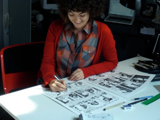De Bigastro a Angulema: Lola Lorente, en la meca del cómic europeo