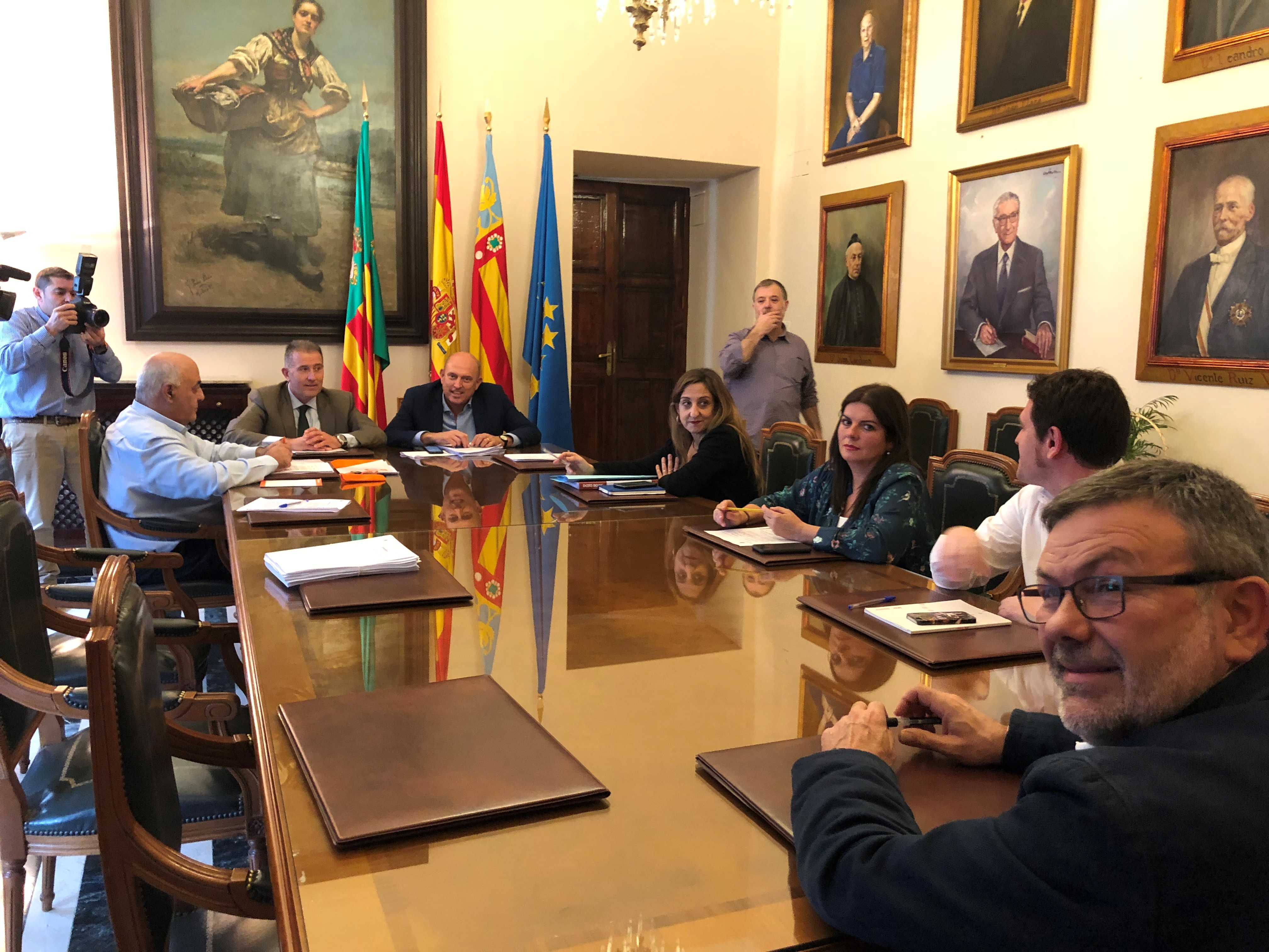 Reunión de la comisión plenaria celebrada este jueves. - 