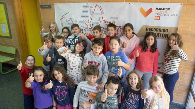 Más de 10.200 escolares de 30 colegios se suman en 2018 al proyecto educativo ‘El Maratón al Cole’