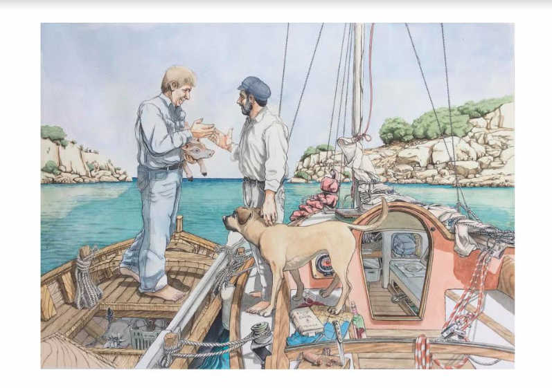 Tono Fornes presenta 'Les aventures del capità Boira', premi Diafebus de Novel·la Juvenil