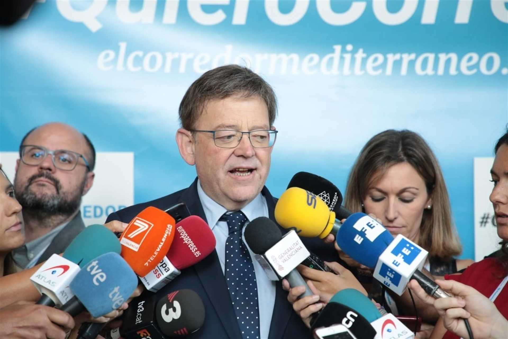 Puig viaja a Bruselas para reivindicar el Corredor Cantábrico-Mediterráneo: 