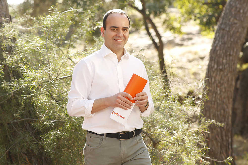 Domingo Vicent es el portavoz municipal de Ciudadanos en Vila-real. - 