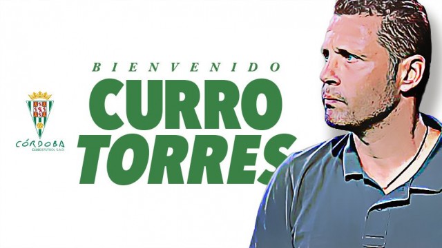 Curro Torres, nuevo entrenador del Córdoba