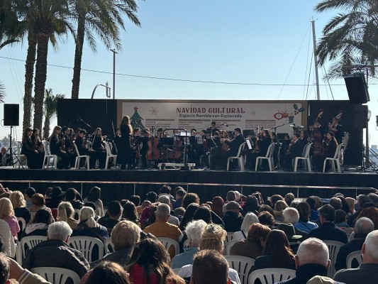Los cuatro conciertos navideños entre la Rambla y la Explanada arrancan este sábado

