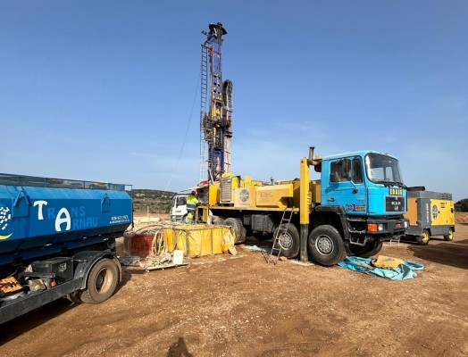 Vistabella treballa en l'abastiment d'aigua potable amb la construcció d'un nou pou 