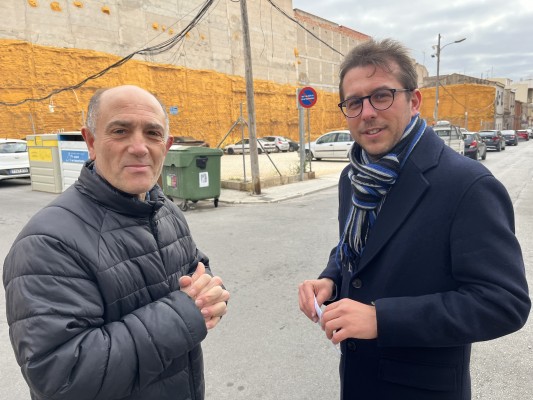 Petrer continúa la regeneración del barrio de La Frontera: nuevas actuaciones en la calle Andalucía