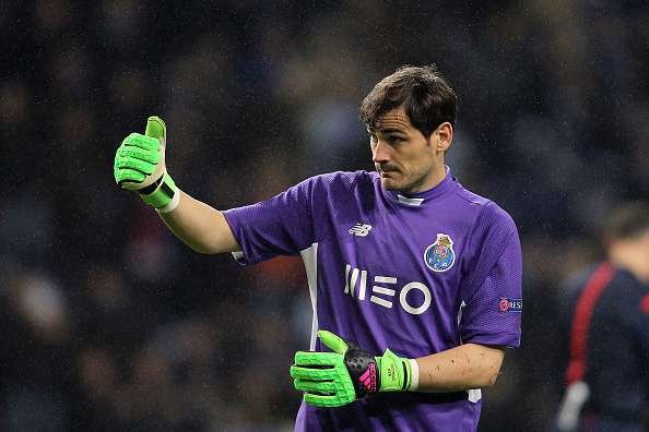 Casillas hace historia con el Oporto, con 530 minutos seguidos imbatido