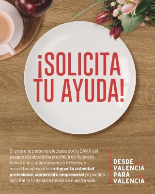 Desde Valencia para Valencia convoca ayudas de hasta 10.000 euros para afectados por la Dana