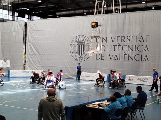 El equipo AGC UPV IN ADIV firma un convenio de tecnificación con el Club Deportivo Amiab, líder español del baloncesto en silla de ruedas