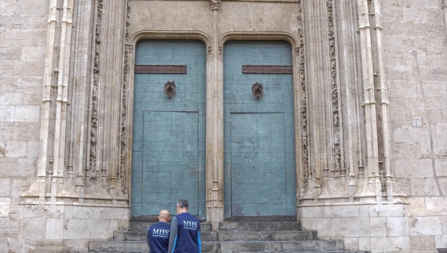 Monitorizan la Lonja de Valencia en un proyecto europeo para evaluar el impacto del turismo en el patrimonio
