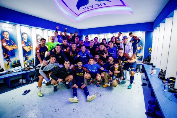 El UCAM CF refuerza el liderato en el grupo 4 de la Segunda RFEF 