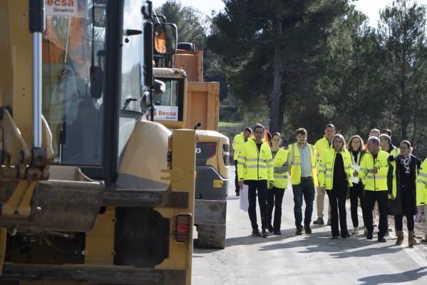 La Diputación refuerza la vertebración del territorio con la mejora de la CV-167 de Benassal a Vilafranca