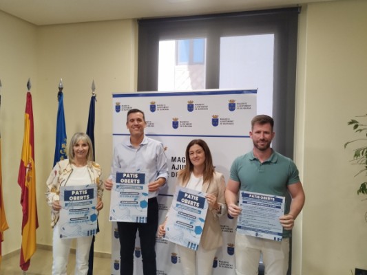 Burriana destina més de 12.000 euros per a reforçar les infraestructures dels patis oberts
