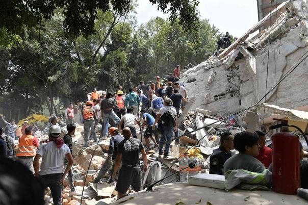 Ascienden a 216 los fallecidos por el terremoto de magnitud 7,1 de México 