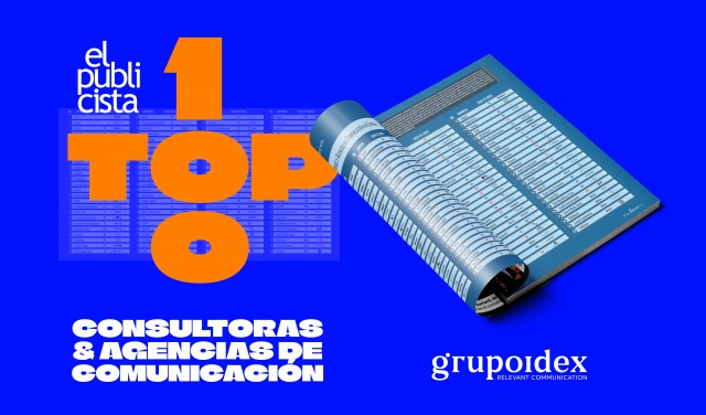 Grupoidex repite en el 'top 100' de agencias de comunicación y PR de España